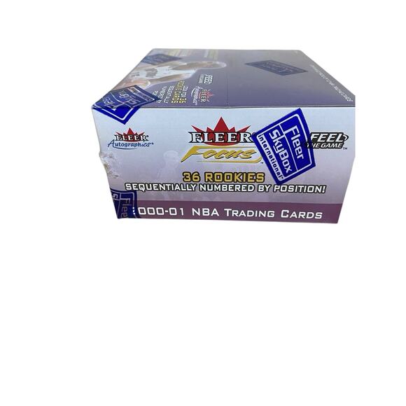2000-01 Fleer Focus Basketball Factory Sealed 20 Pack Retail Box Vince Carter - Picture 4 of 6